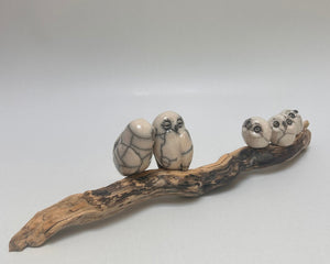 Frédérique Delcourt Famille de chouettes b