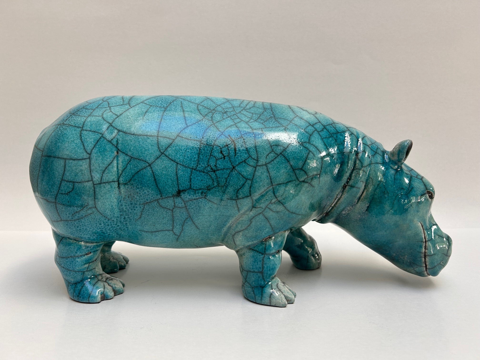 Frederique Delcourt Hippopotame bleu c