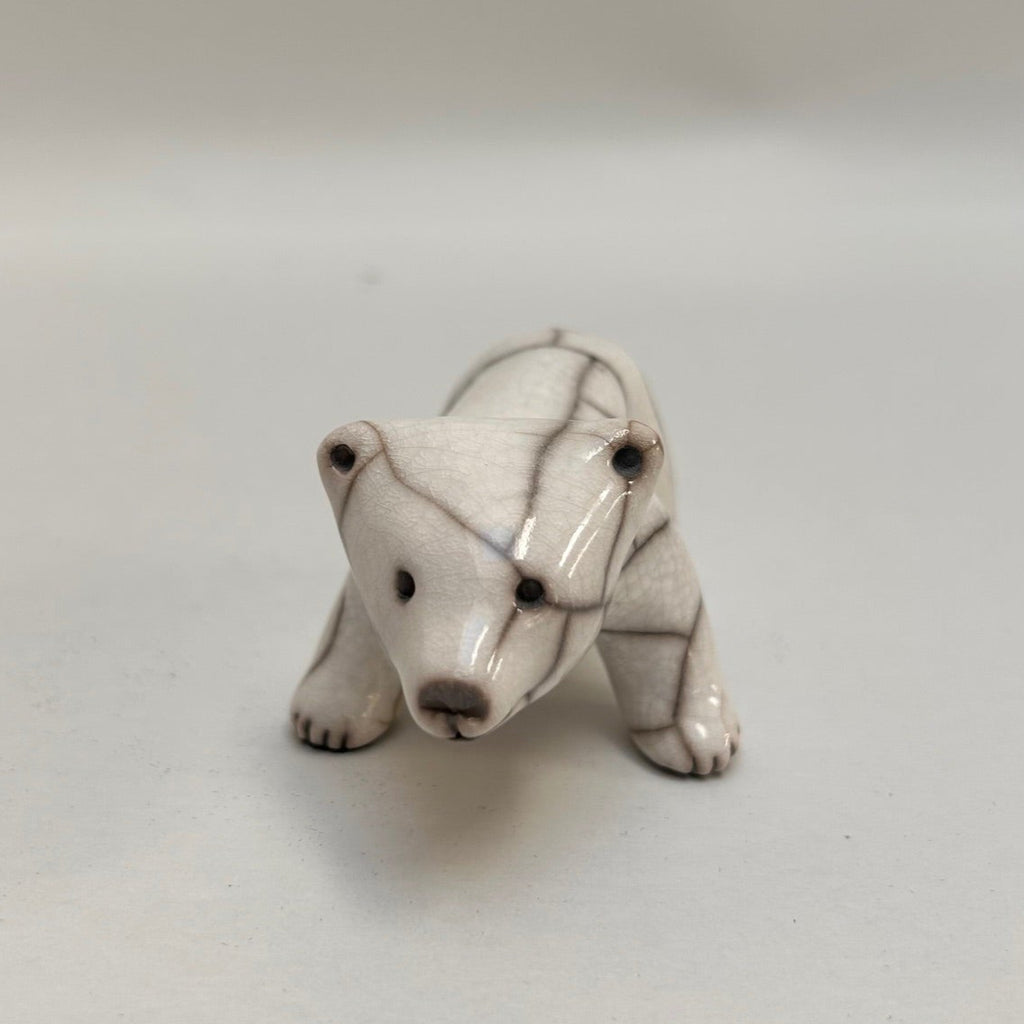Frederique Delcourt ourson petit porcelaine
