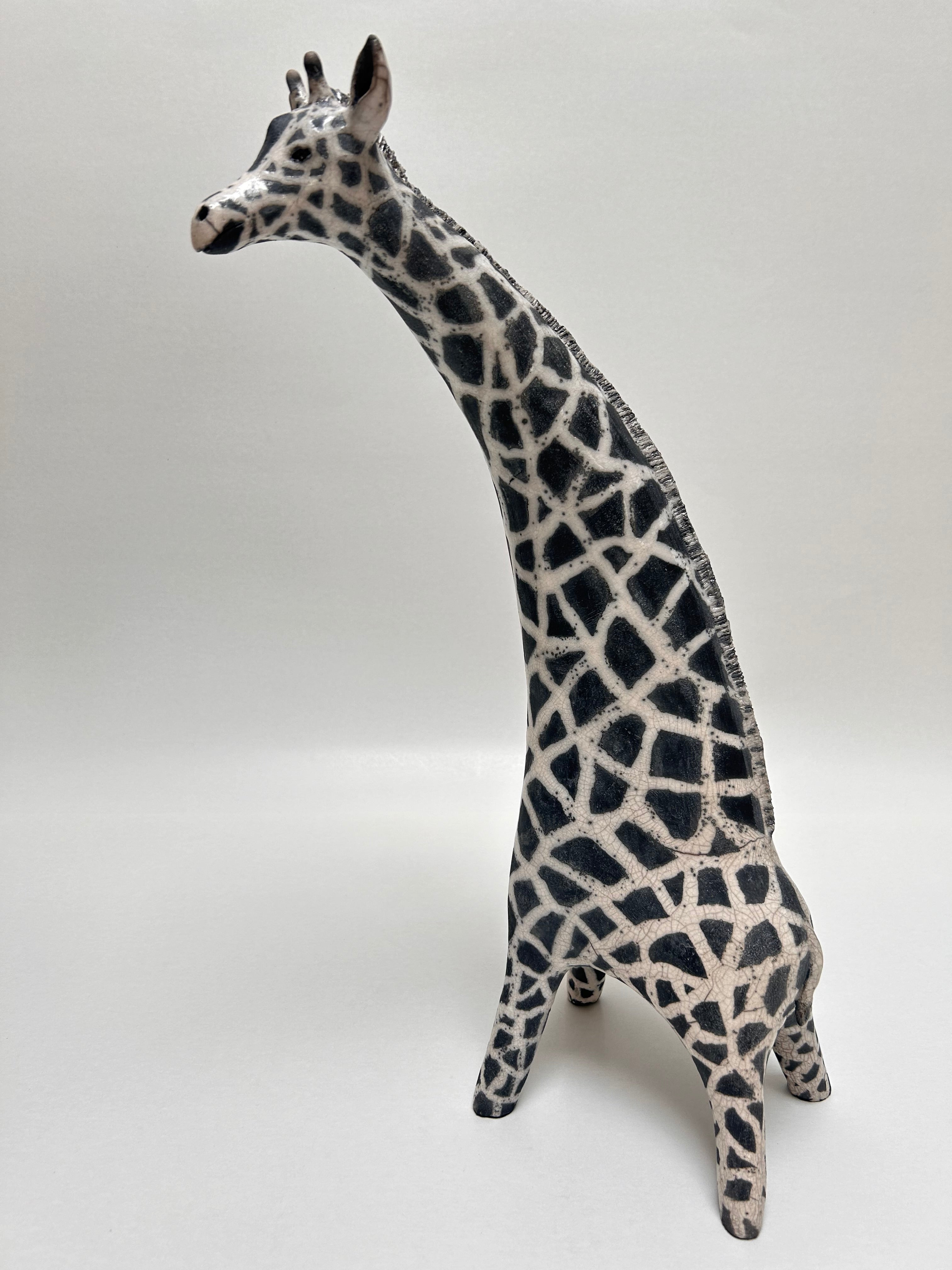 Frédérique Delcourt Girafe raku 