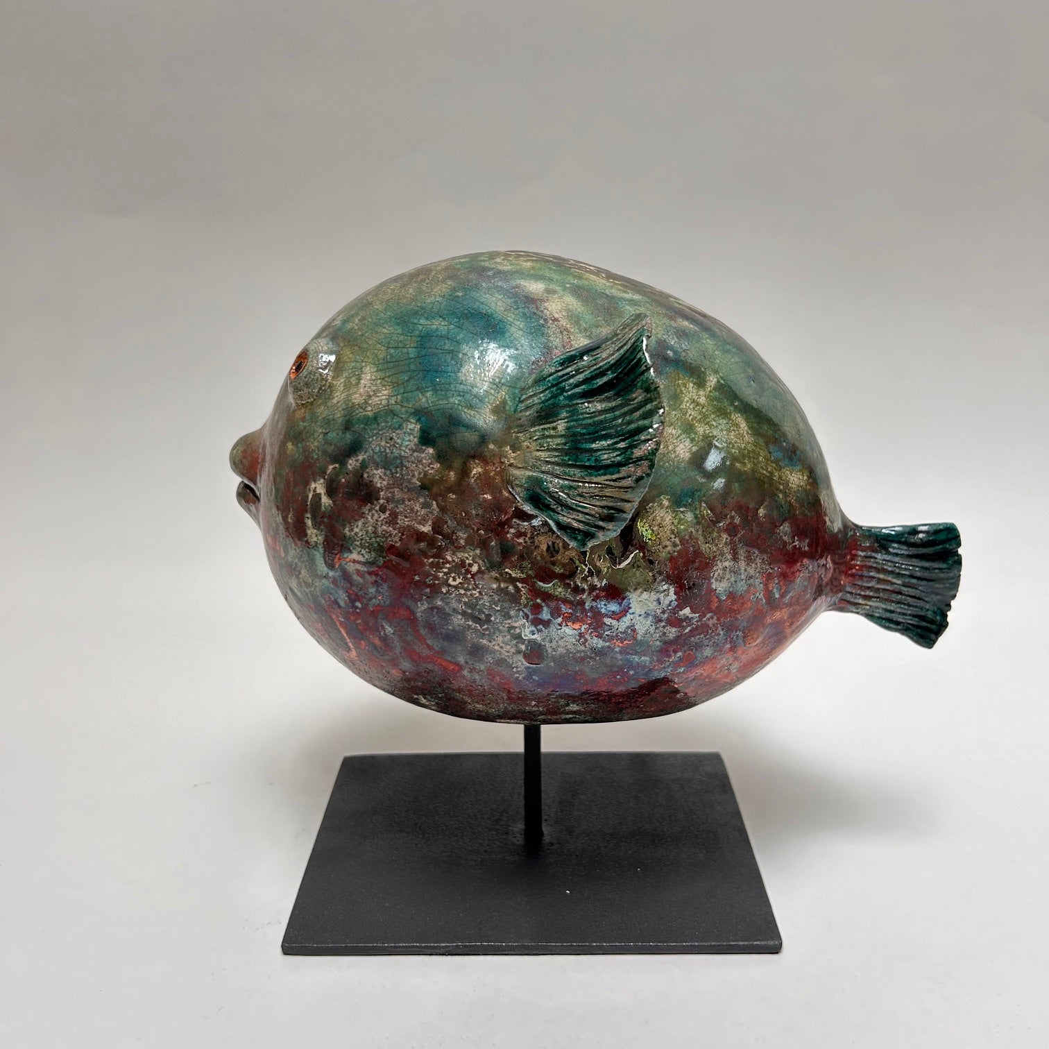 Frédérique Delcourt - Poisson-globe vert